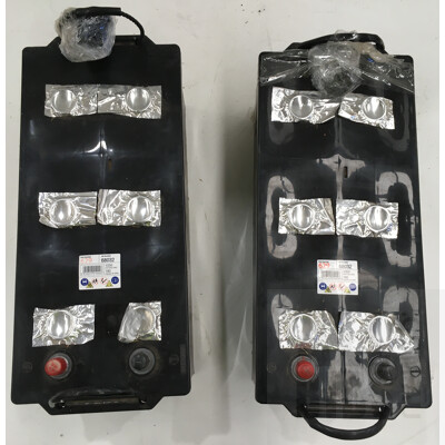 Yuasa 629 Cargo Truck Batteries 12v 180ah 1050cca - Lot of Two