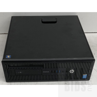 HP EliteDesk 800 G1 Small Form Factor Intel Core i5 (4690) 3.50GHz CPU Desktop Computer