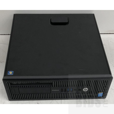 HP EliteDesk 800 G1 Small Form Factor Intel Core i5 (4690) 3.50GHz CPU Desktop Computer