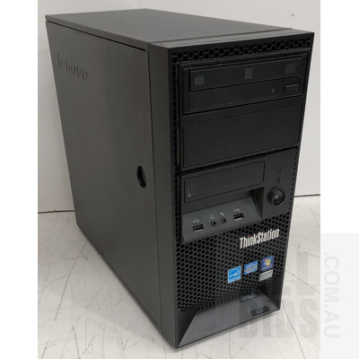 Lenovo ThinkStation E31 Intel Xeon (E3-1270 V2) 3.50GHz CPU Workstation