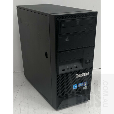 Lenovo ThinkStation E31 Intel Xeon (E3-1270 V2) 3.50GHz CPU Workstation