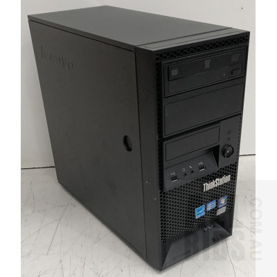 Lenovo ThinkStation E31 Intel Xeon (E3-1270 V2) 3.50GHz CPU Workstation