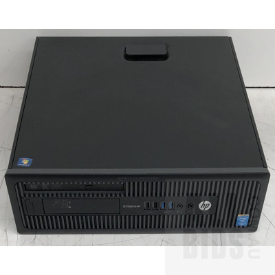 HP EliteDesk 800 G1 Small Form Factor Intel Core i5 (4690) 3.50GHz CPU Desktop Computer