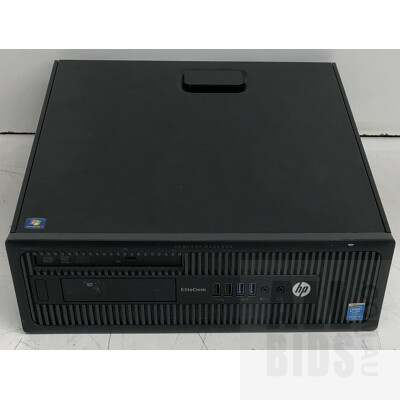 HP EliteDesk 800 G1 Small Form Factor Intel Core i5 (4690) 3.50GHz CPU Desktop Computer
