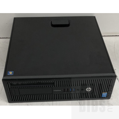 HP EliteDesk 800 G1 Small Form Factor Intel Core i5 (4690) 3.50GHz CPU Desktop Computer