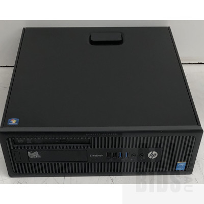 HP EliteDesk 800 G1 Small Form Factor Intel Core i5 (4690) 3.50GHz CPU Desktop Computer
