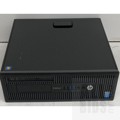 HP EliteDesk 800 G1 Small Form Factor Intel Core i5 (4690) 3.50GHz CPU Desktop Computer