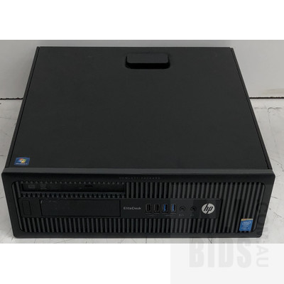 HP EliteDesk 800 G1 Small Form Factor Intel Core i5 (4690) 3.50GHz CPU Desktop Computer