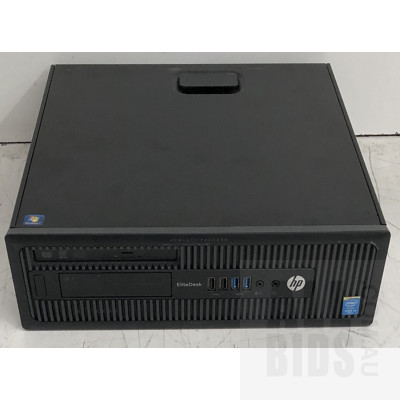 HP EliteDesk 800 G1 Small Form Factor Intel Core i5 (4690) 3.50GHz CPU Desktop Computer