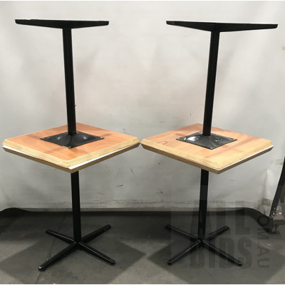 Cafe Tables - Lot Of Four