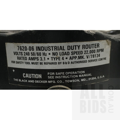 Black And Decker 7620-06 Industrial - Lot 1242736 | ALLBIDS