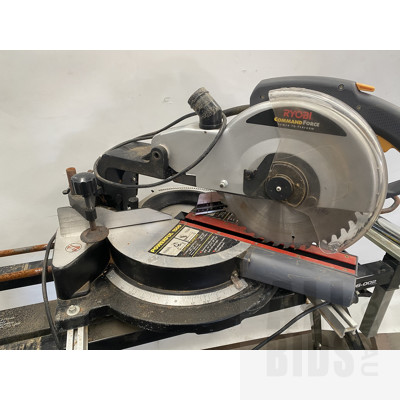 Ryobi CSS1000 Slide Compound Mitre Saw & Ozito MSS-002 Mitre Saw Stand