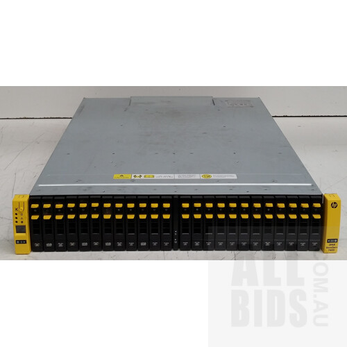 HP Drive Shelf M6710 24 Bay Hard Drive Array (28.8TB Installed) with Controller Modules