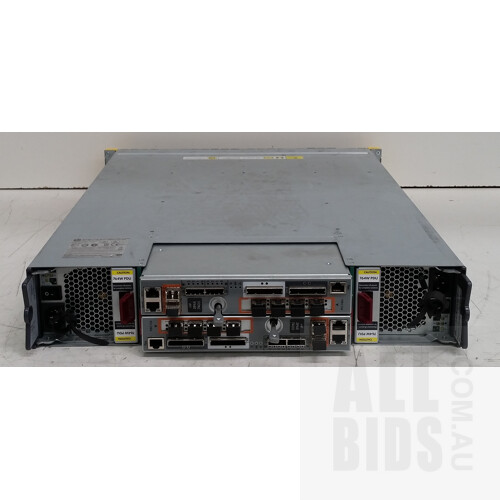 HP Drive Shelf M6710 24 Bay Hard Drive Array (28.8TB Installed) with Controller Modules