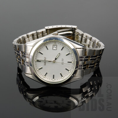 Gents Seiko SQ50 Wristwatch, 772480