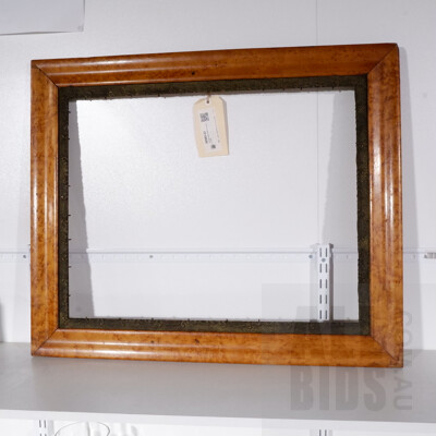 Vintage Burr Walnut Veneer Frame