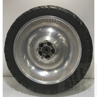 Harley Davidson Fat Boy Rim and Tyre