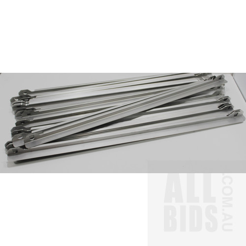 46 x Stainless Steel Tray Support Rails(Suitable For Irinox CP One Dual Compartment Holding Cabinet)