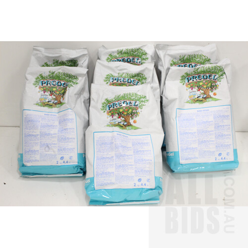 2kg Bags of Neutro Pregel Base Vegan - Lot of Seven - New