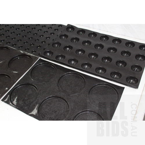 Flexipan Silicon Mould Mats - Lot of 10
