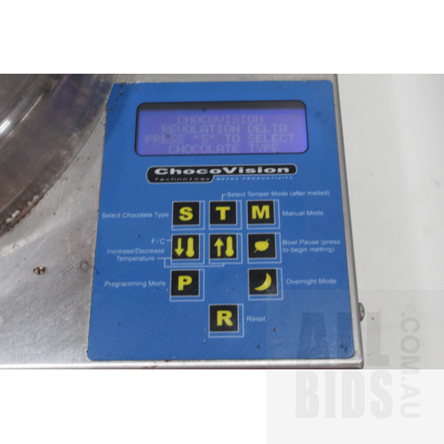 ChocoVision Revolation Delta Chocolate Tempering System