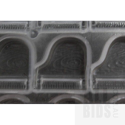 Plastic Chocolate Mold Trays - Lot of 16