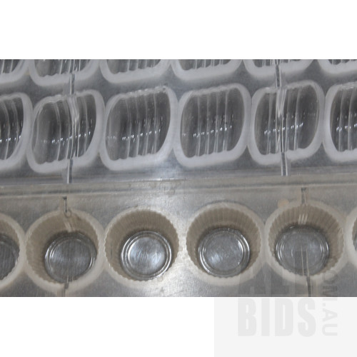 Plastic Chocolate Mold Trays - Lot of 16