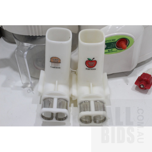 Greenpower Twin Gear Juicer KP-E1304