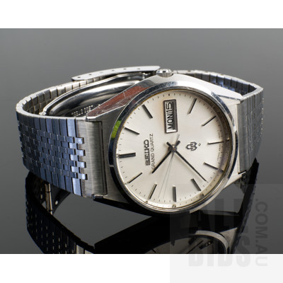 Vintage Gents Seiko Grand Quartz Wrist Watch, 770896