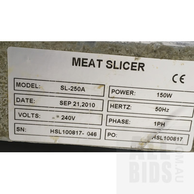 Handy Imports SL-250A Electric Meat Slicer