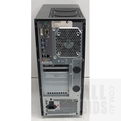 ThermalTake Intel Core i7 (4770) 3.40GHz CPU Desktop Computer w/ ASUS Phoenix GeForce GTX 1050 Ti Graphics Card