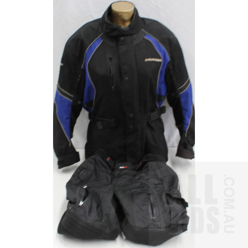 Dririder Freeway Motorcycle Jacket - Size 52/42L and Motodry Street Motorcycle Pants Size - Medium