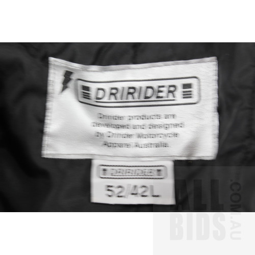 Dririder Freeway Motorcycle Jacket - Size 52/42L and Motodry Street Motorcycle Pants Size - Medium