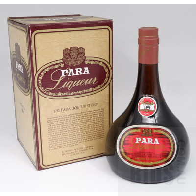 Para Liqueur Port, Number 109, 750ml in Presentation Box