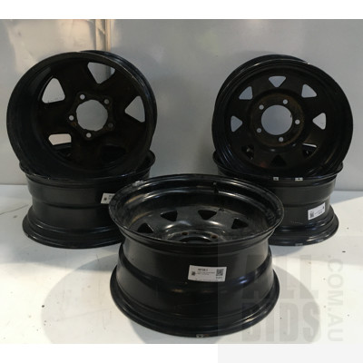 Toyota Land Cruiser Wheel Rims - Lot Of Five