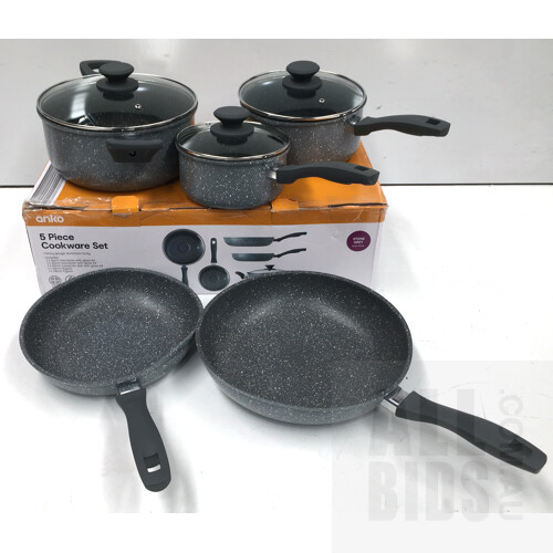 Anko 5 Piece Cookware Set