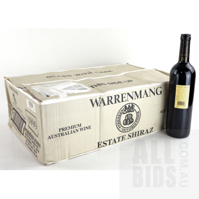 Warrenmang Estate Shiraz 1999 750ml Case of 11