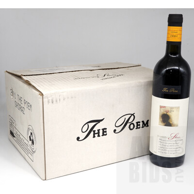 The Poem McLaren Vale Shiraz 2001 750ml Case of 6