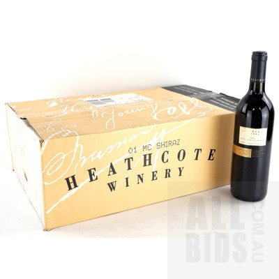 Heathcote Winery Mail Coach Shiraz 2001 750ml Case of 12