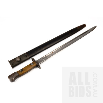 British Pattern 1907 Bayonet with Sheath