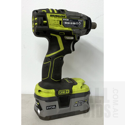 Ryobi R18IW7 Brushless Impact Wrench - Lot 1260497 | ALLBIDS