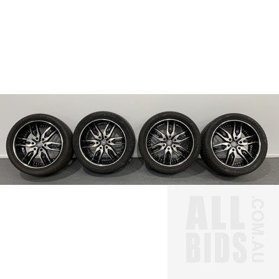 Set of Six Stud 2008 Hilux Wheels