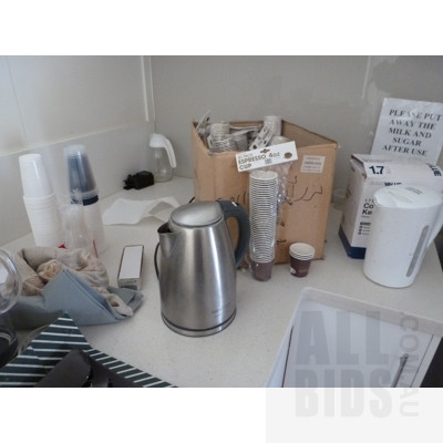 Selection of Servingware, Glassware, Crockery, Cultery, Kitchen Appliances
