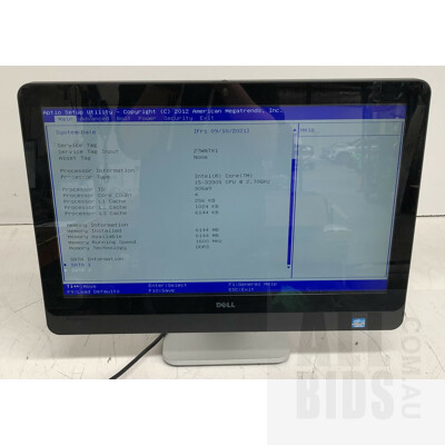 Dell Inspiron One 2330 Intel Core i5 (3330S) 2.70GHz CPU 23-Inch Non-Touchscreen All-in-One Computer