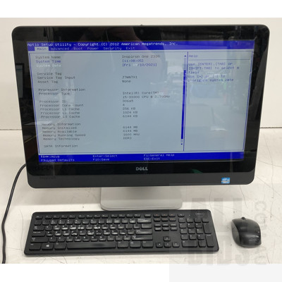 Dell Inspiron One 2330 Intel Core i5 (3330S) 2.70GHz CPU 23-Inch Non-Touchscreen All-in-One Computer