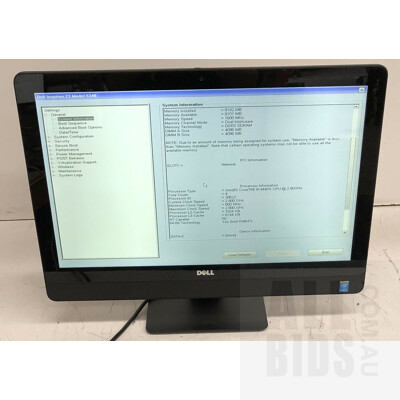 Dell Inspiron 23 (5348 Series) Intel Core i5 (4440S) 2.80GHz CPU 23-Inch Non-Touchscreen All-in-One Computer