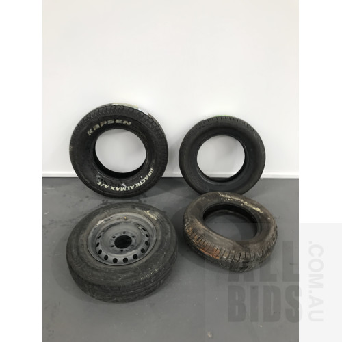 Asssorted Wheel And Tyres