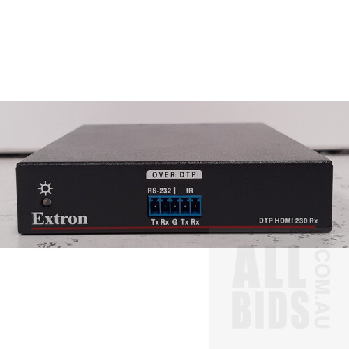 Extron (DTP HDMI 230 Rx) DTP Receiver For HDMI /W Support For up to 4K Resolution