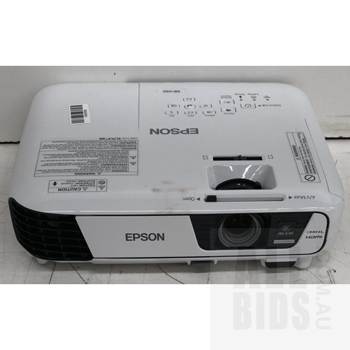 Epson (EB-U32) WUXGA 3LCD Projector - Lot 1273371 | ALLBIDS