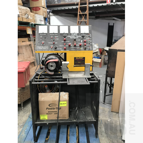 Durst 600 Deluxe Alternator-Starter Test Bench